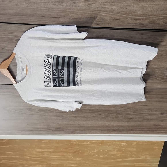 Hawaiian T Shirt White XL American Flag Patriotic - Picture 4 of 4